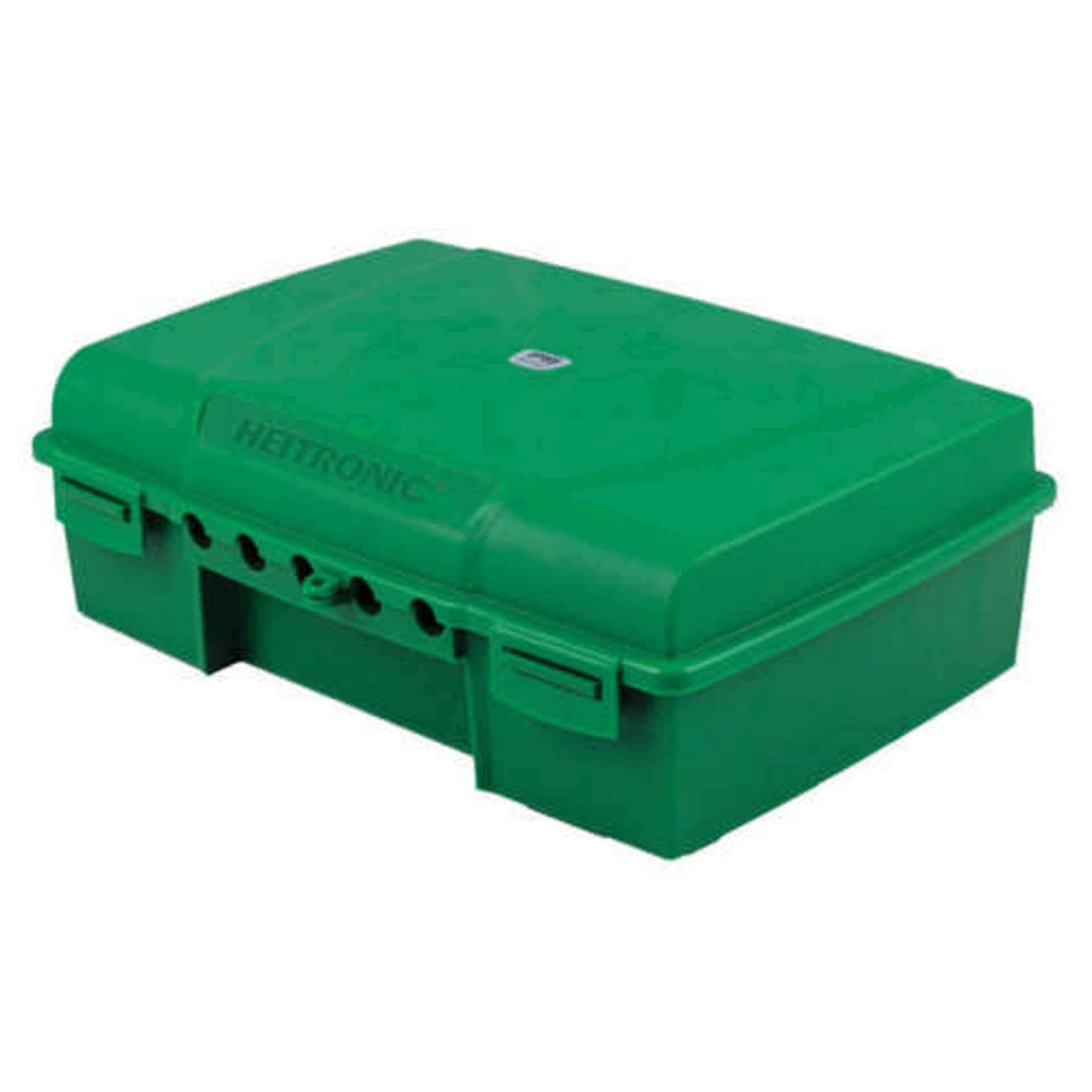Levně HEITRONIC bezpečnostní rozbočovač BOX MAXIMUS zelený IP55 21046