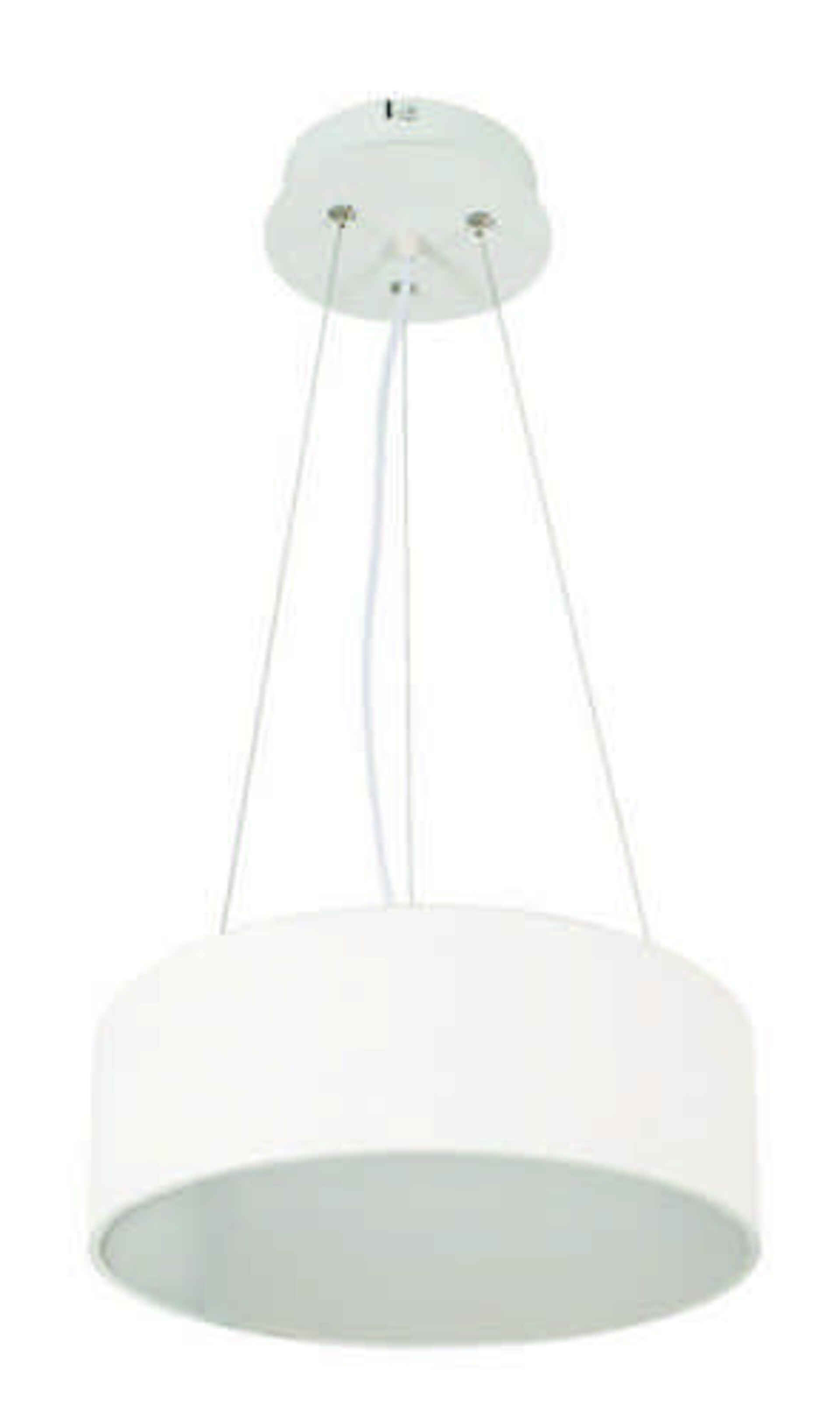 HEITRONIC LED závěsné svítidlo DM 40cm bílá ColorSwitch stmívatelné 28W 3000/3500/4000K 500116