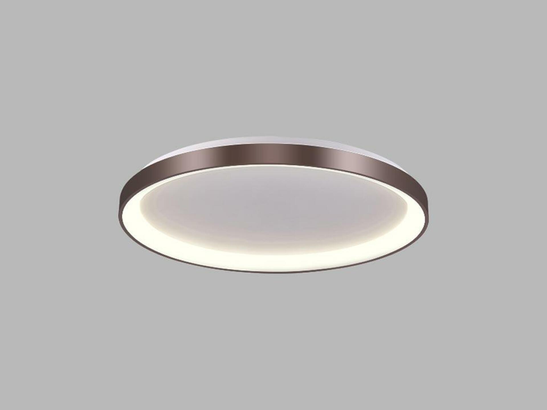 LED2 1271758D BELLA SLIM 78, CF DIM 60 2CCT 3000K/4000K STROPNÍ KÁVOVÁ