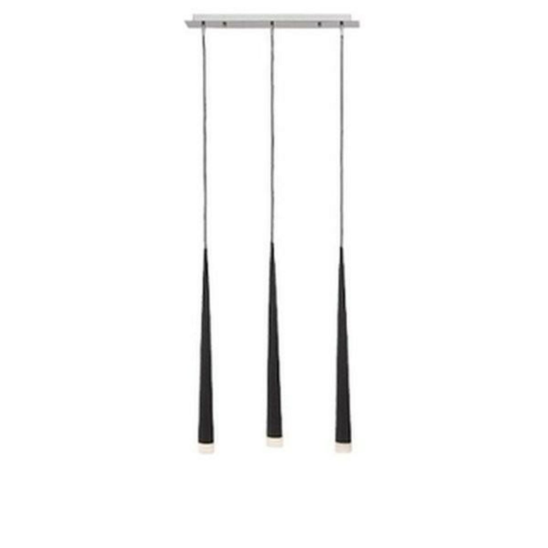 Závěsné svítidlo AZzardo Stylo 3 black AZ0118 G9 3x40W IP20 55cm černé