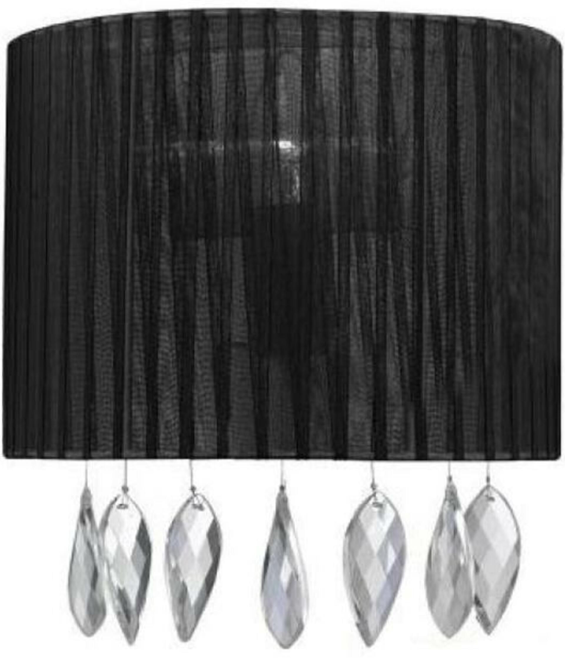 Levně Nástěnné svítidlo AZzardo Sidney wall black AZ0913 E14 1x40W IP20 22cm černé