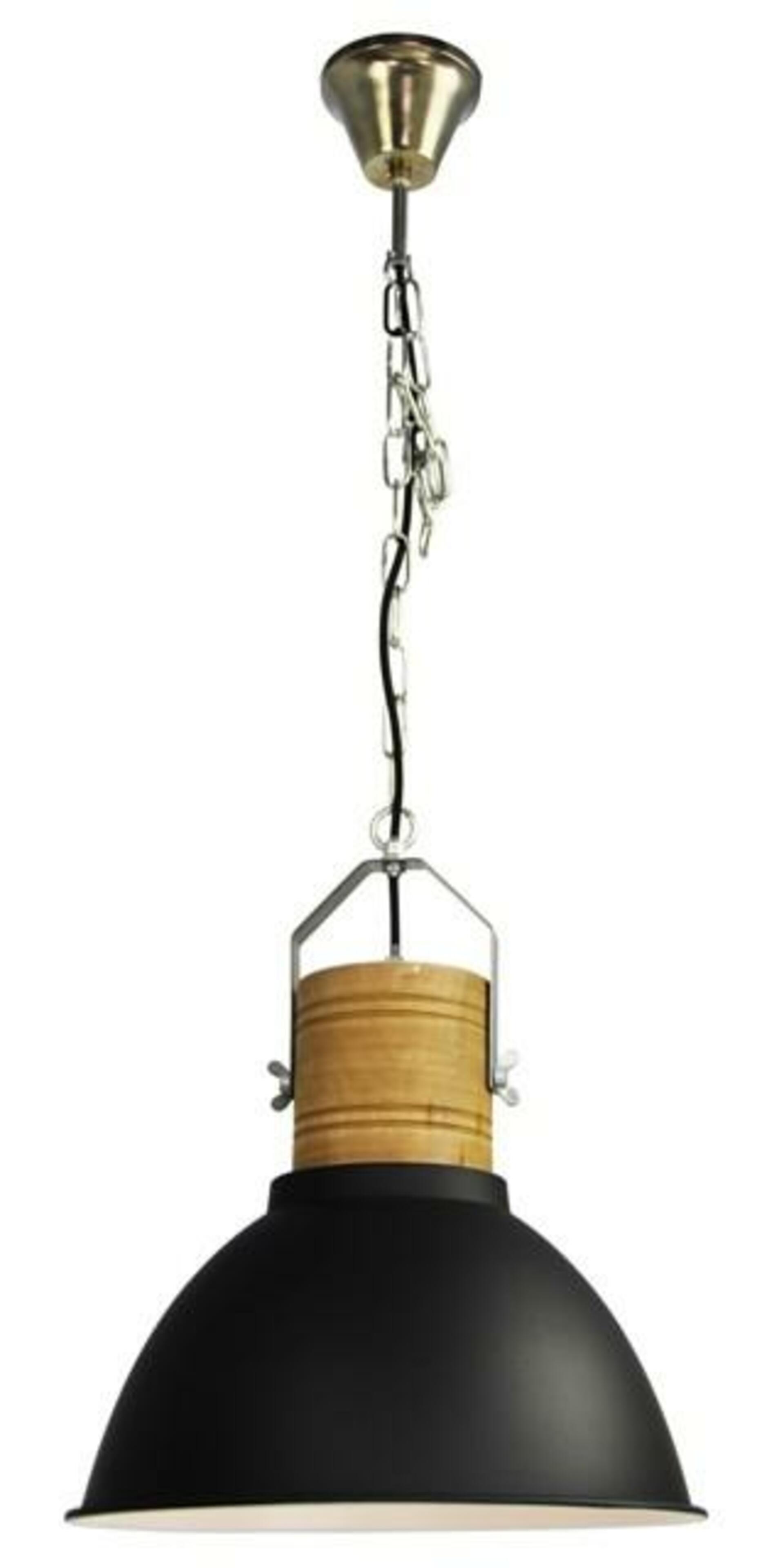 Levně Závěsné svítidlo AZzardo Duncan black AZ1884 E27 1x60W IP20 38cm černé