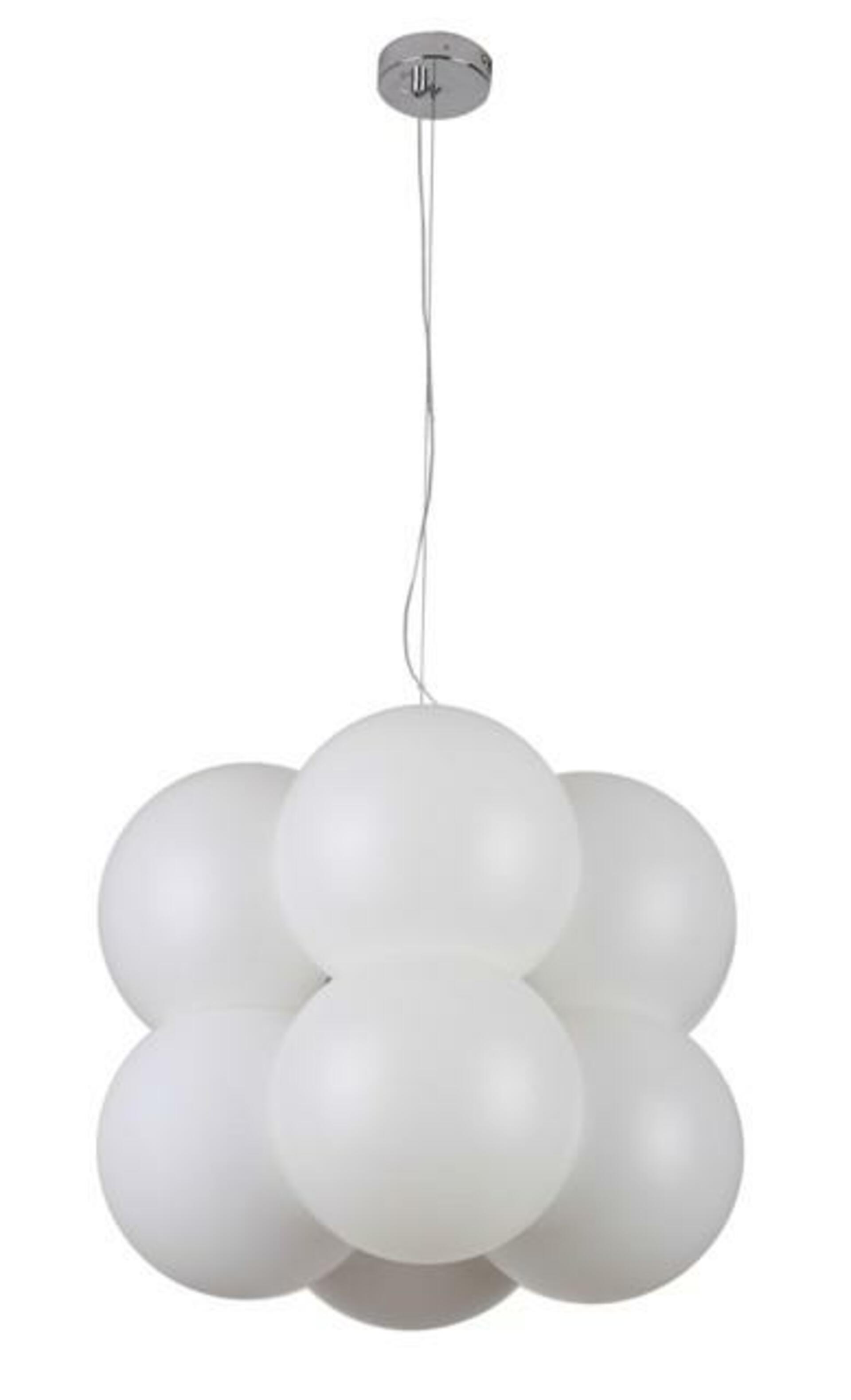 Levně Závěsné svítidlo AZzardo Aris 8 pendant white AZ2057 E27 8x60W IP20 42cm bílé