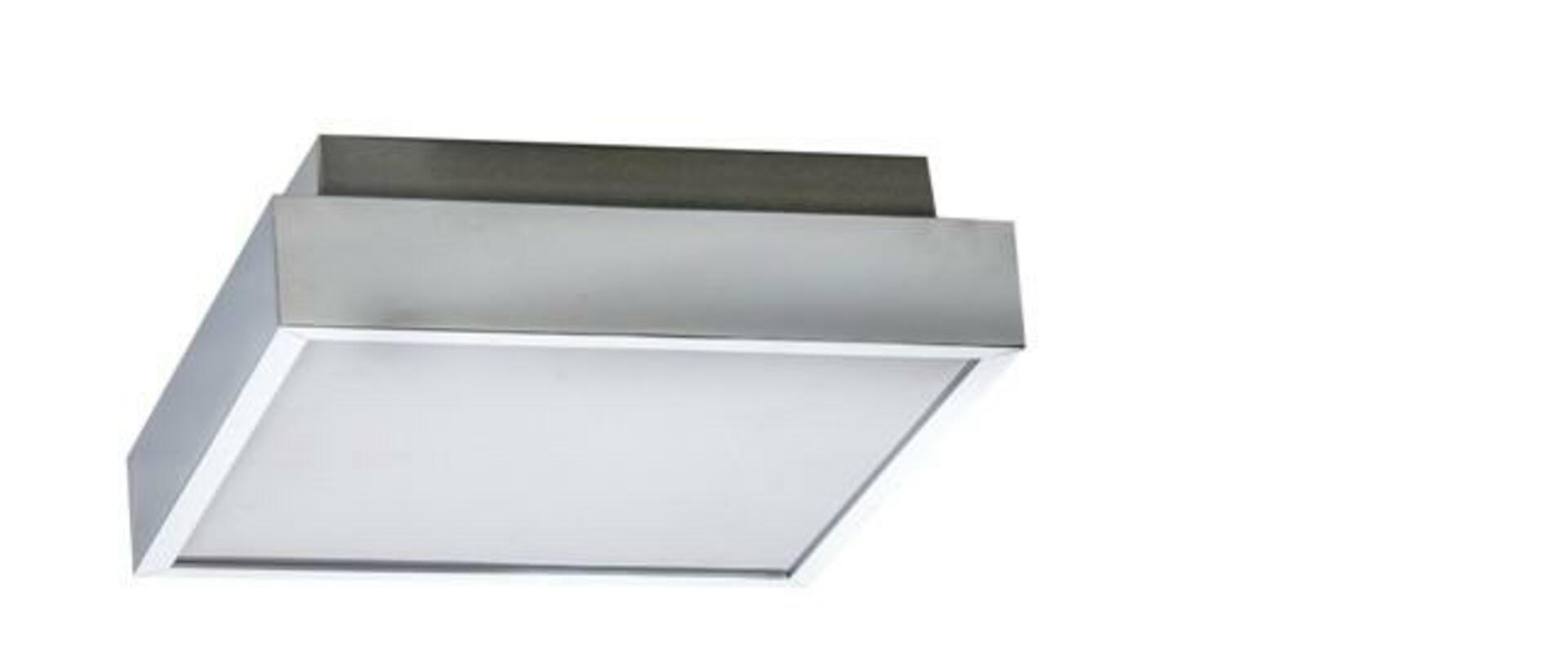 Levně LED Koupelnové stropní přisazené svítidlo AZzardo Asteria 30 chrome 3000K AZ2073 24W 950lm 3000K IP44 29cm chromové
