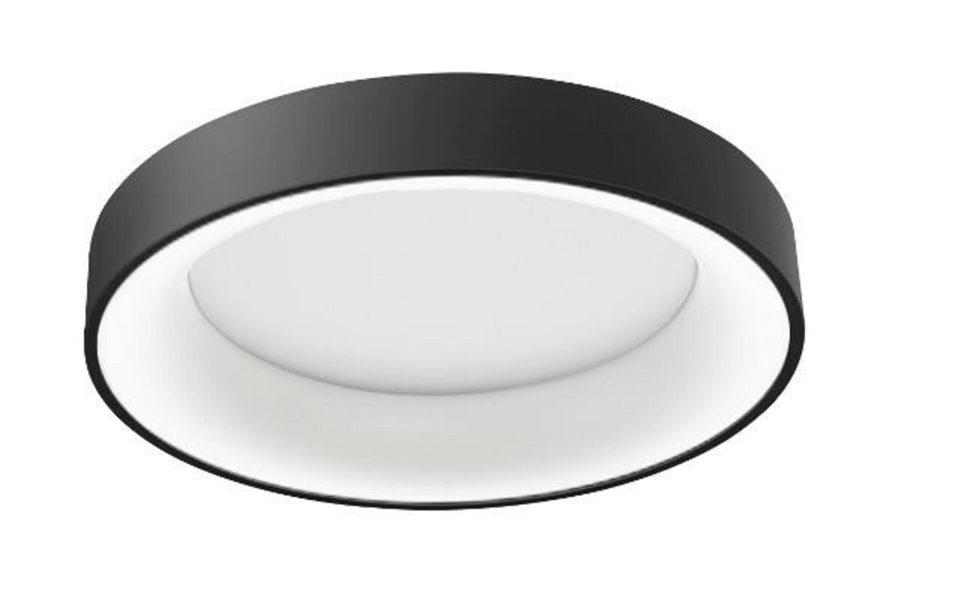 LED Stropní přisazené svítidlo AZzardo Sovana Top 55 CCT black Dimm AZ2726 50W 2750lm 2700-6500K IP20 55cm stmívatelné černé