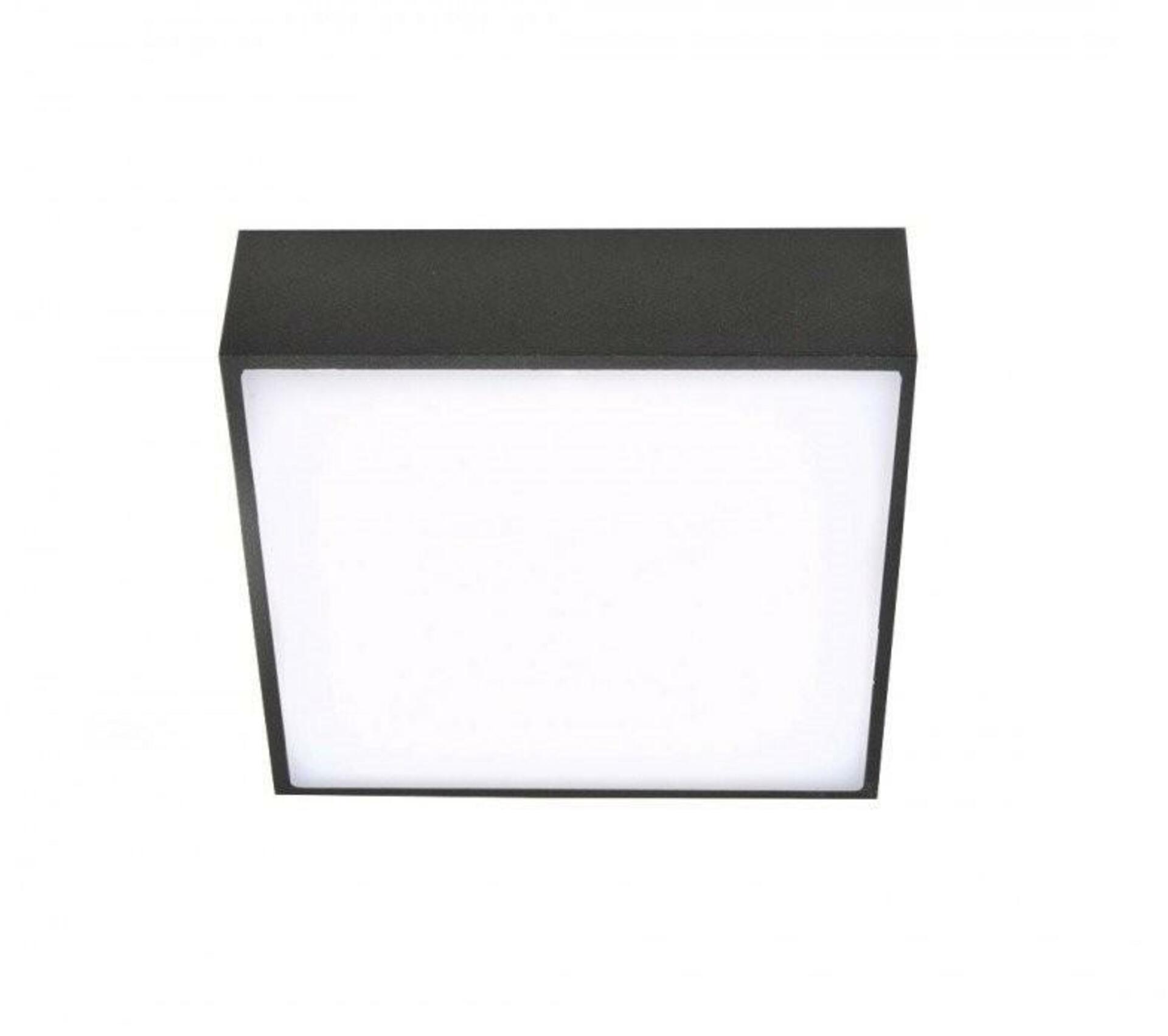 Levně LED Stropní přisazené svítidlo AZzardo Falco 12 3000K black AZ2782 12W 1020lm 3000K IP20 12cm černé