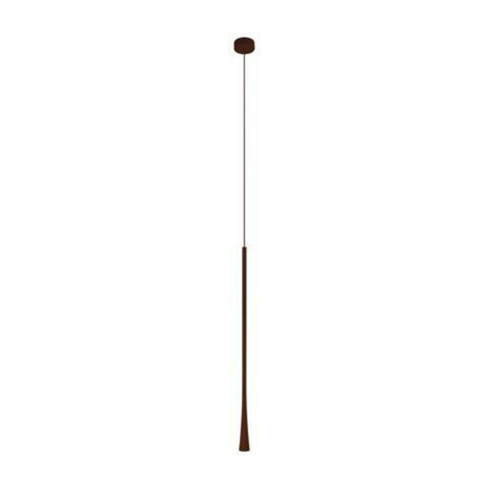 LED Závěsné svítidlo AZzardo Kalia brown AZ3091 7W 325lm 3000K IP20 8cm hnědé