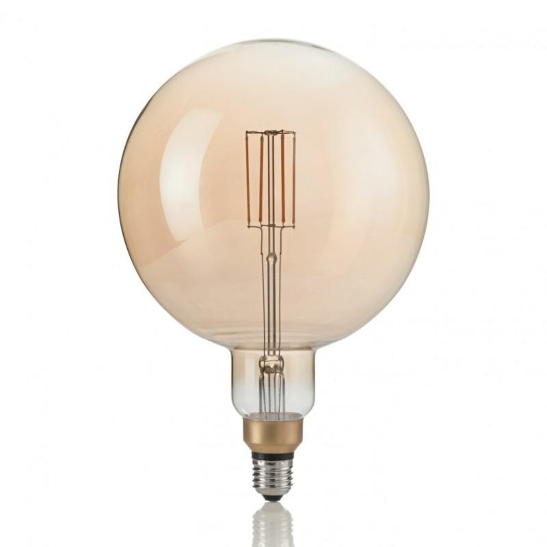LED Žárovka Ideal lux Vintage XL E27 4W 130187 2200K globo big