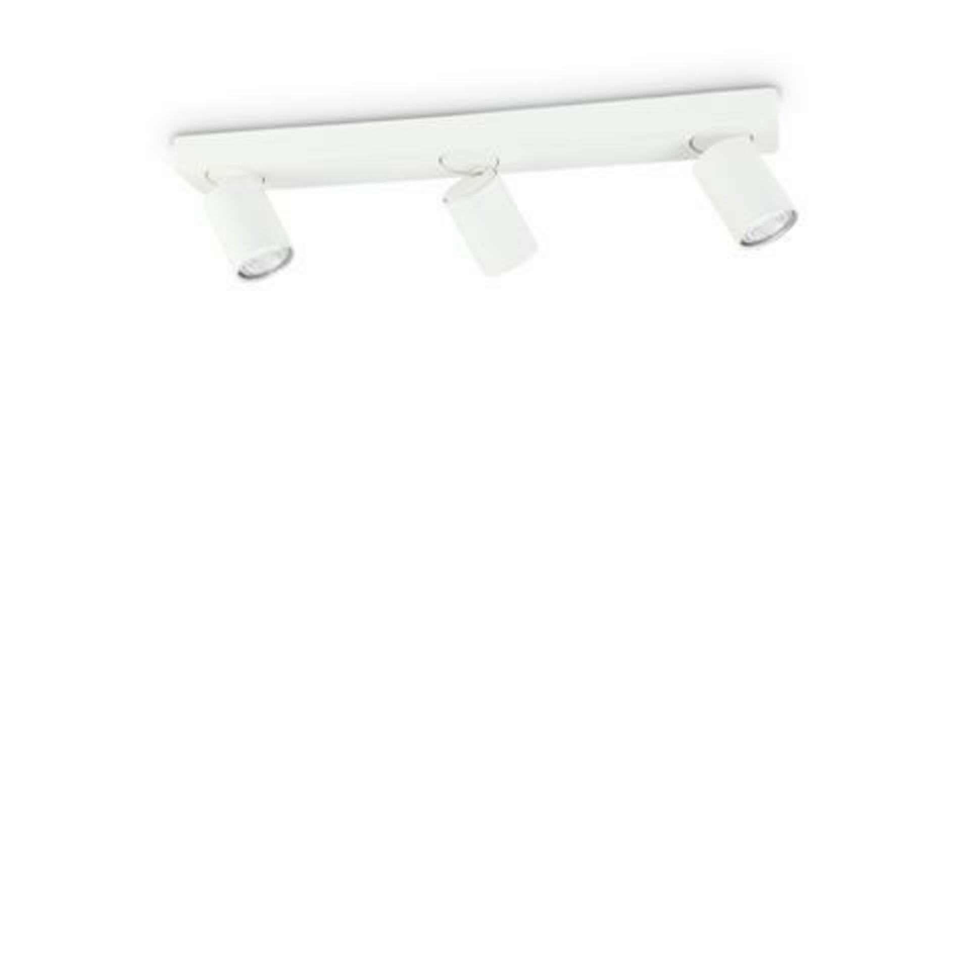 Stropní bodové svítidlo Ideal Lux Rudy PL3 Bianco 229065 GU10 3x35W IP20 53,5cm bílé
