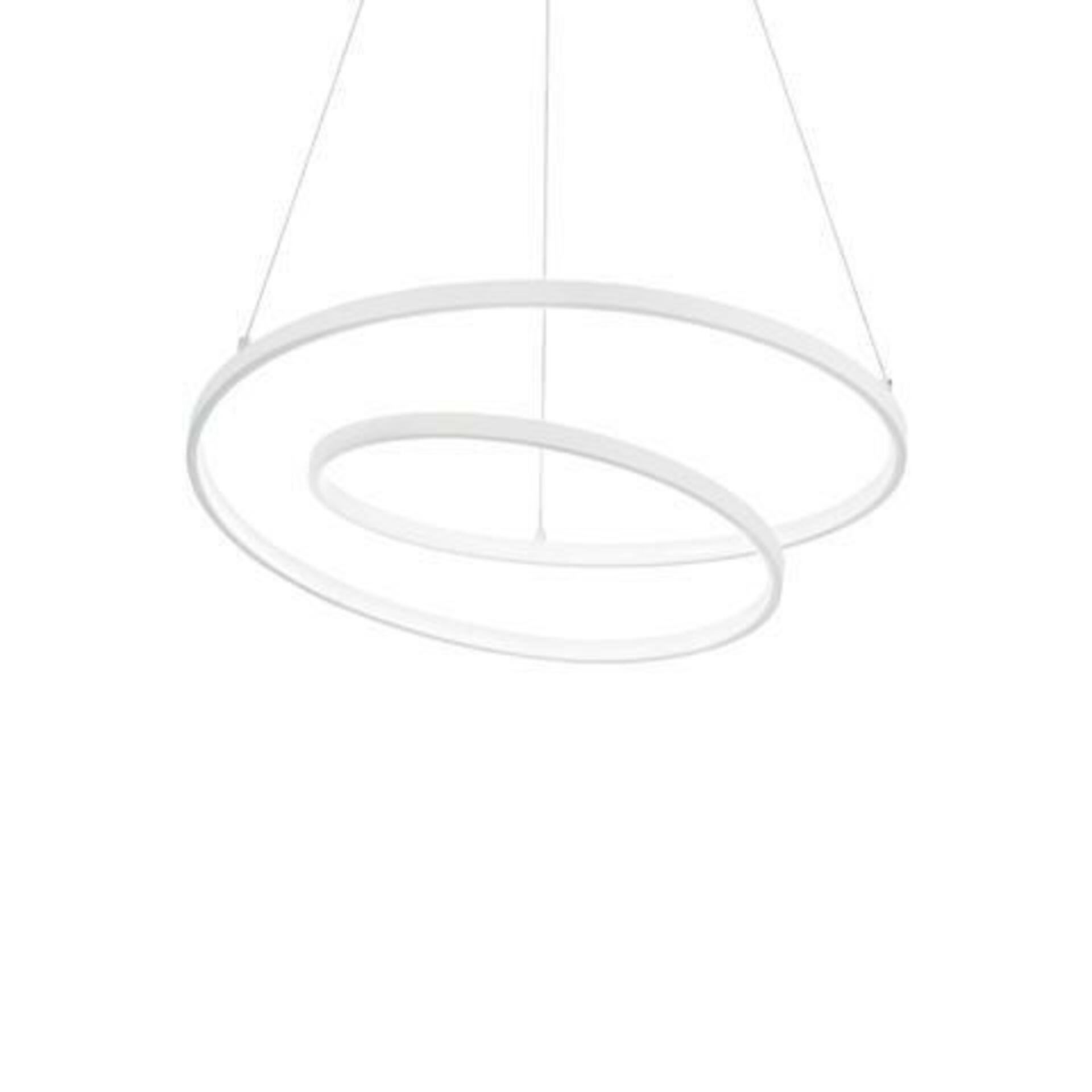 LED Závěsné svítidlo Ideal Lux OZ SP D60 BIANCO 253671 47W 5000lm 3000K 60cm bílé