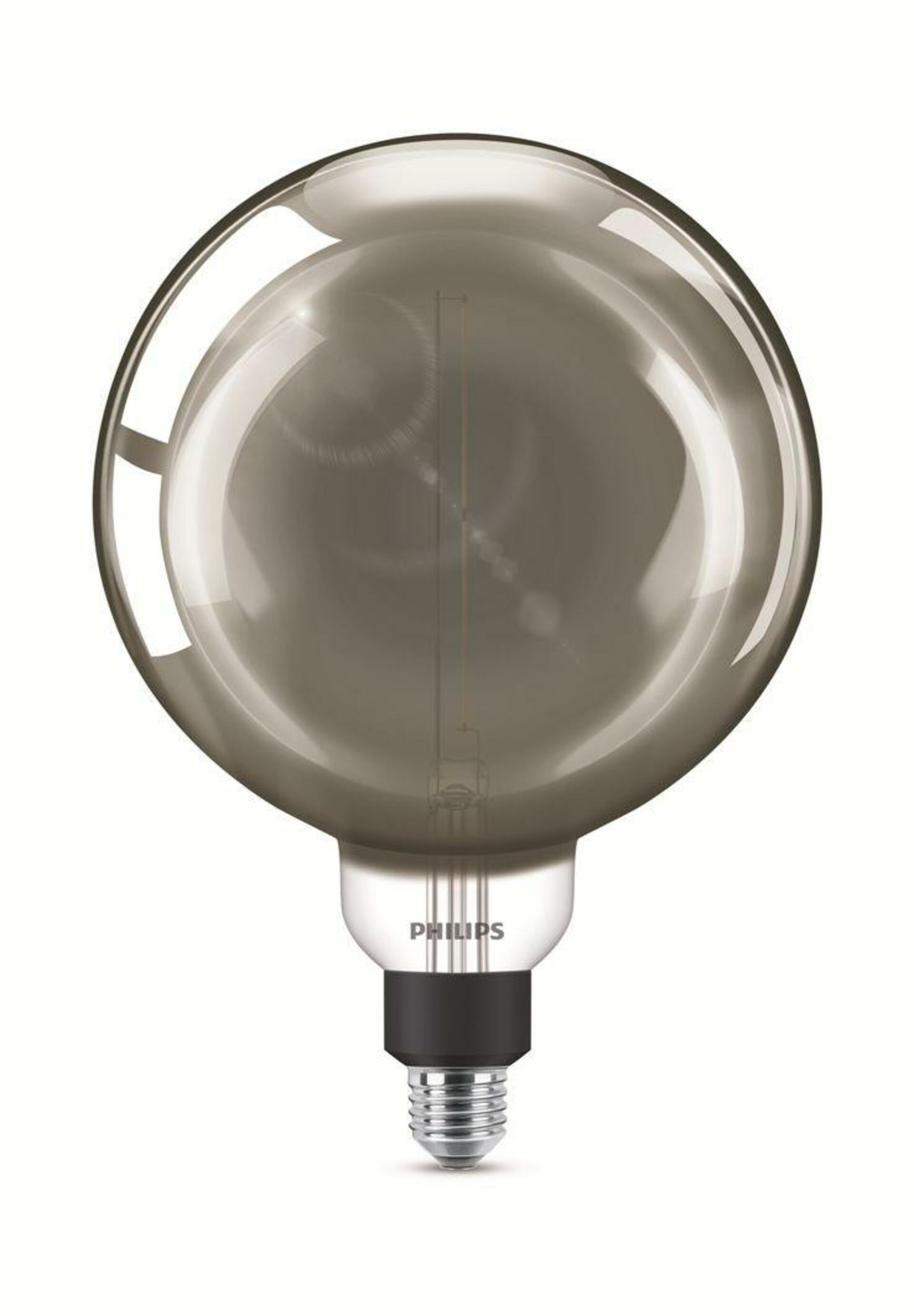 Philips Vintage LED žárovka 8718696815069 E27 G200 6,5W 270lm 4000K kouřová