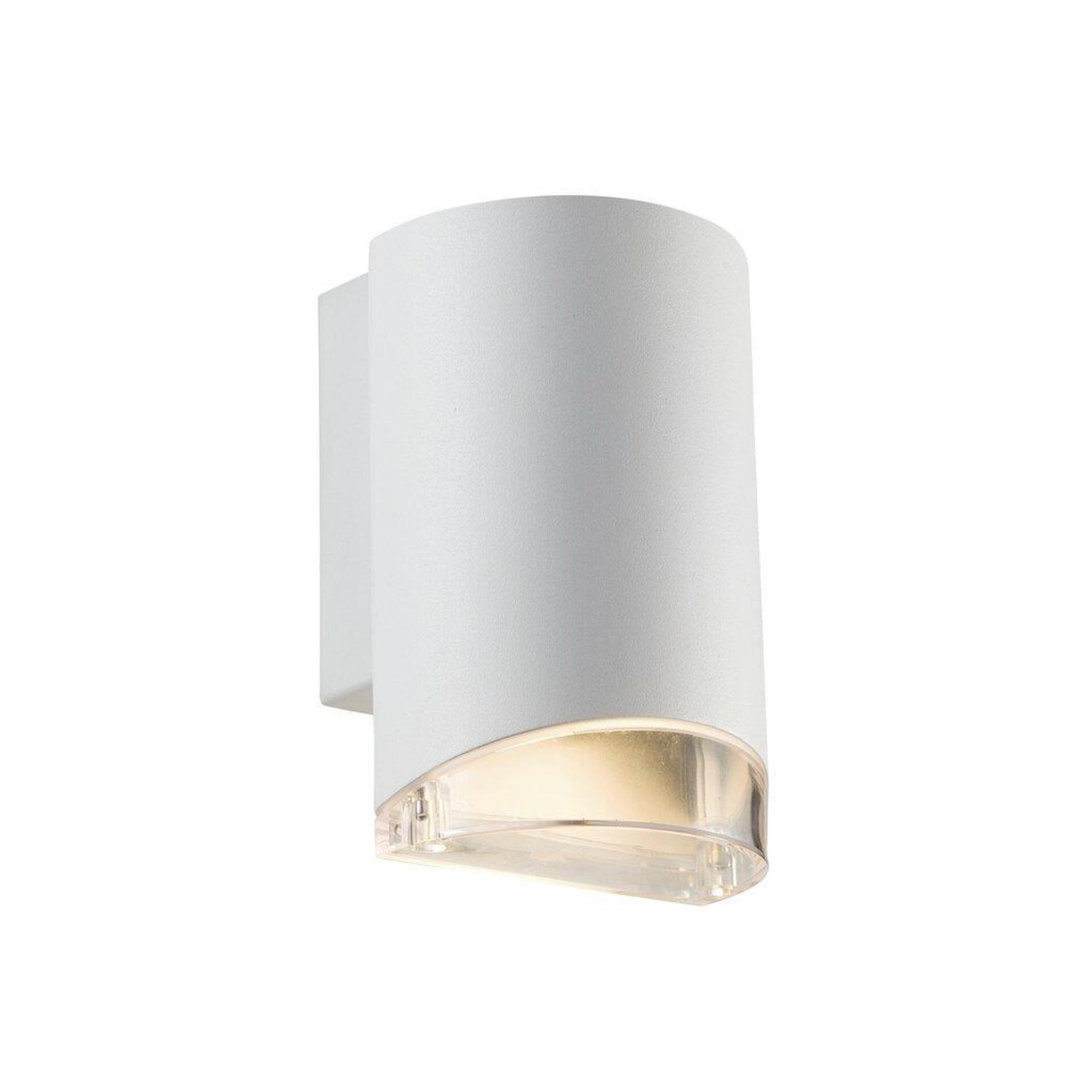 NORDLUX venkovní nástěnné svítidlo Arn 1x28W bílá čirá 45471001