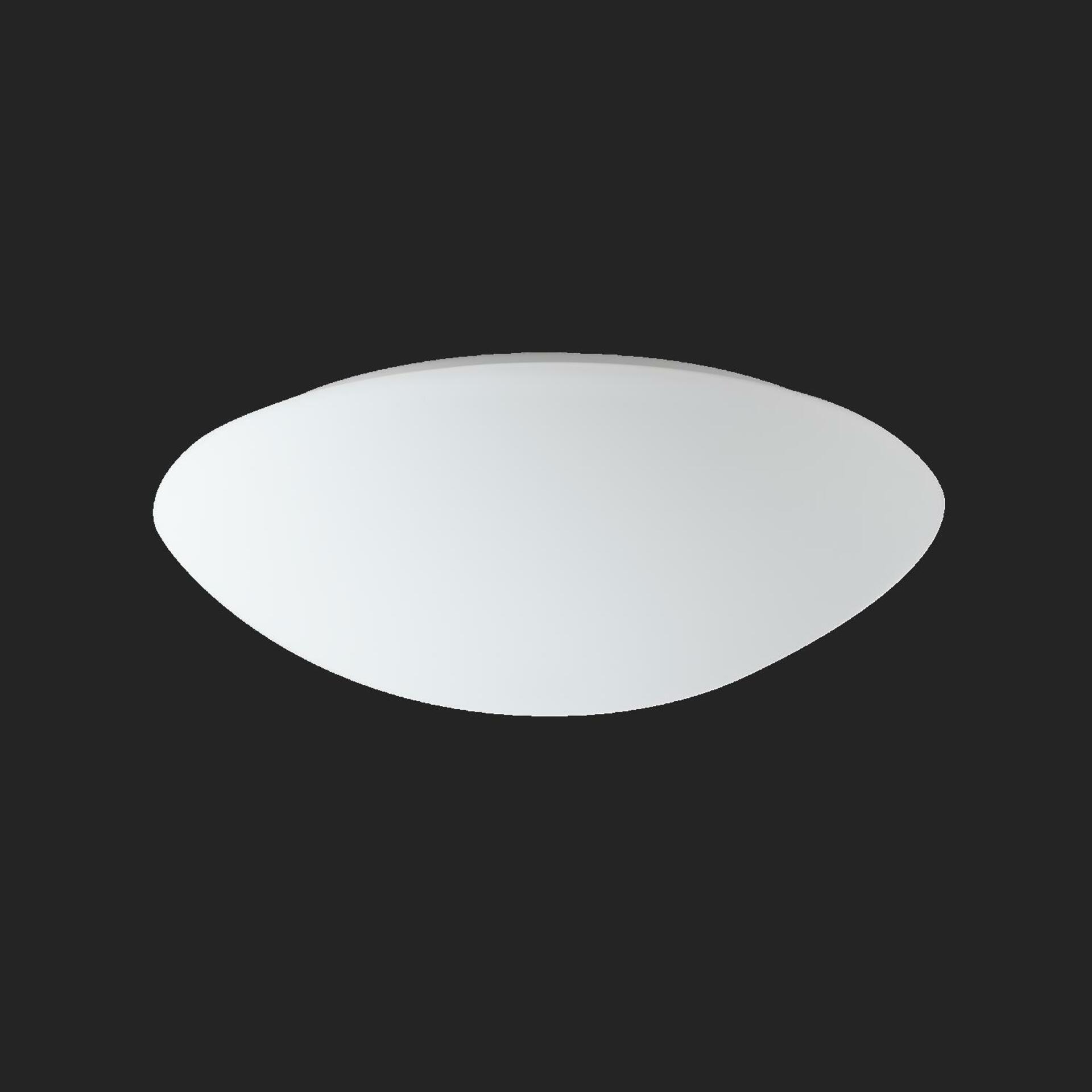 OSMONT 42775 AURA 11 stropní/nástěnné skleněné svítidlo bílá IP44 2x75W E27