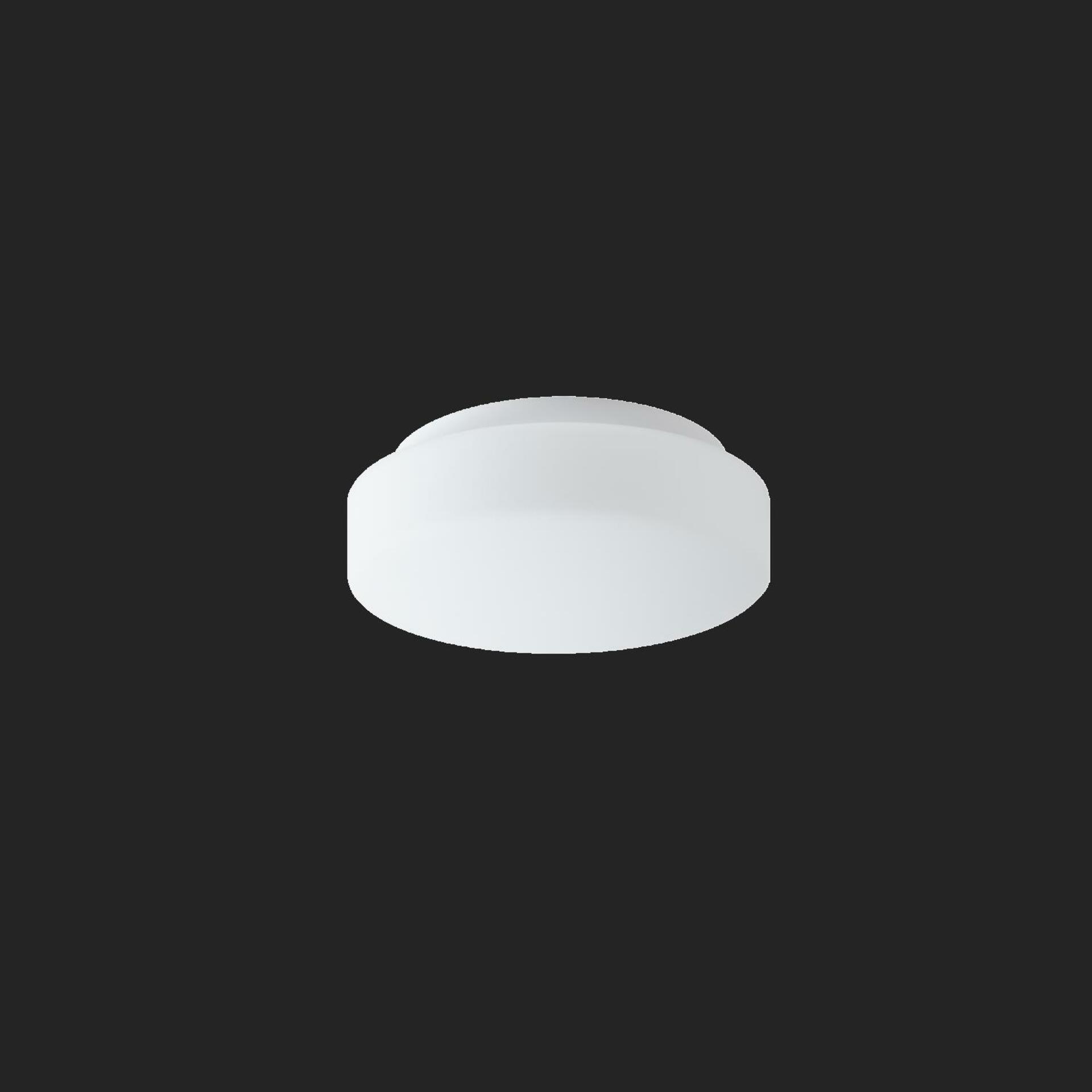 OSMONT 47154 EDNA 1 stropní/nástěnné skleněné svítidlo bílá IP43 4000 K 1W LED