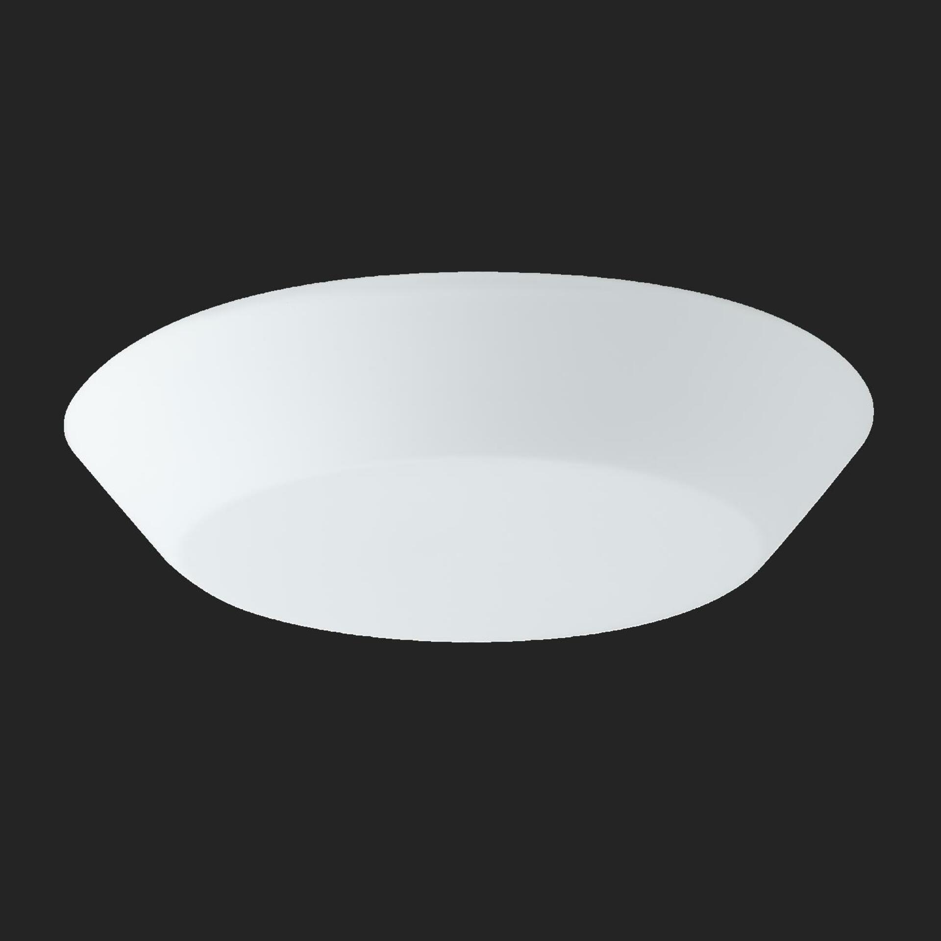 OSMONT 51960 CRATER 5 stropní/nástěnné skleněné svítidlo bílá IP43 4000 K 33W LED HF