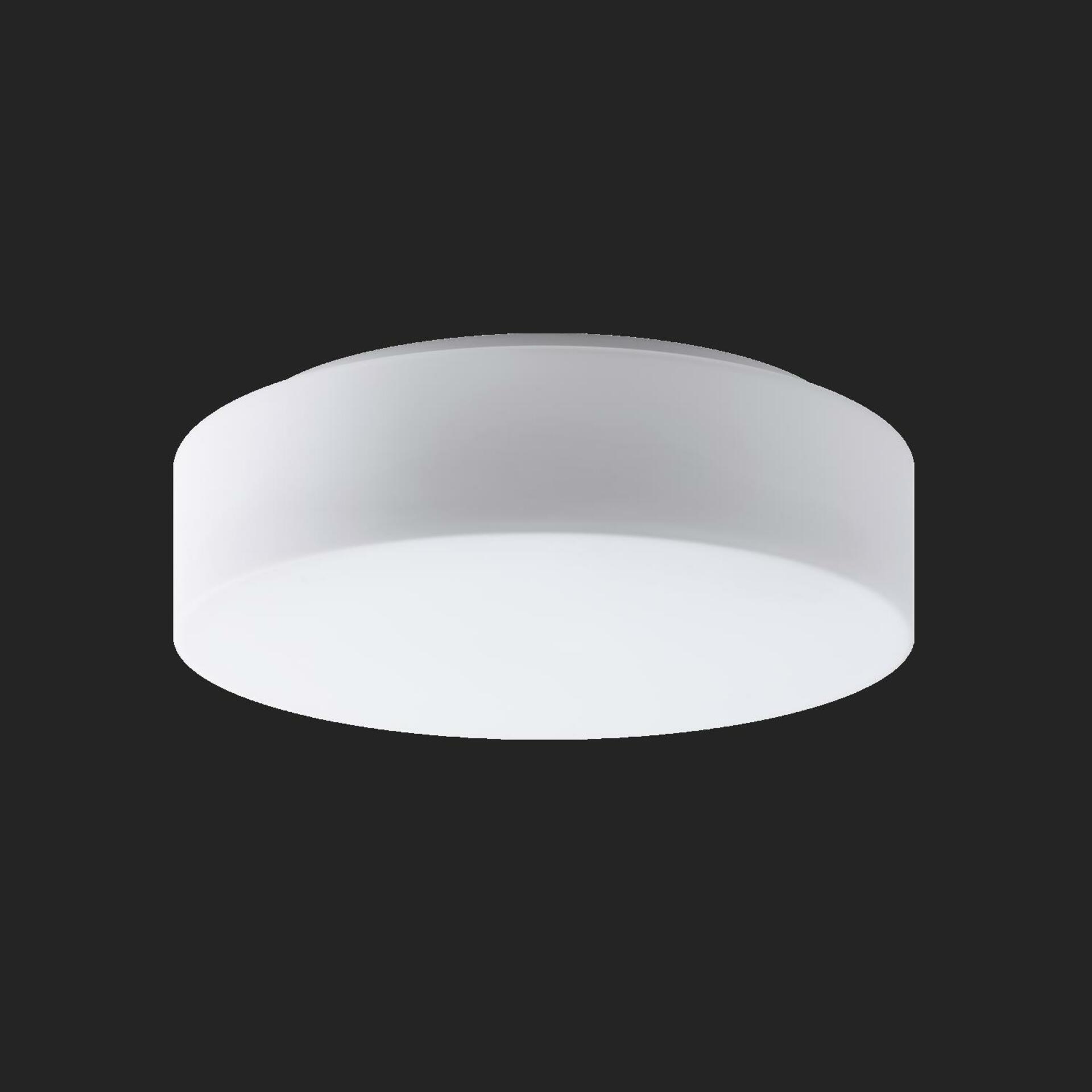 OSMONT 67030 ERIS 3 stropní/nástěnné skleněné svítidlo bílá IP43 3000 K 27W LED DALI HF