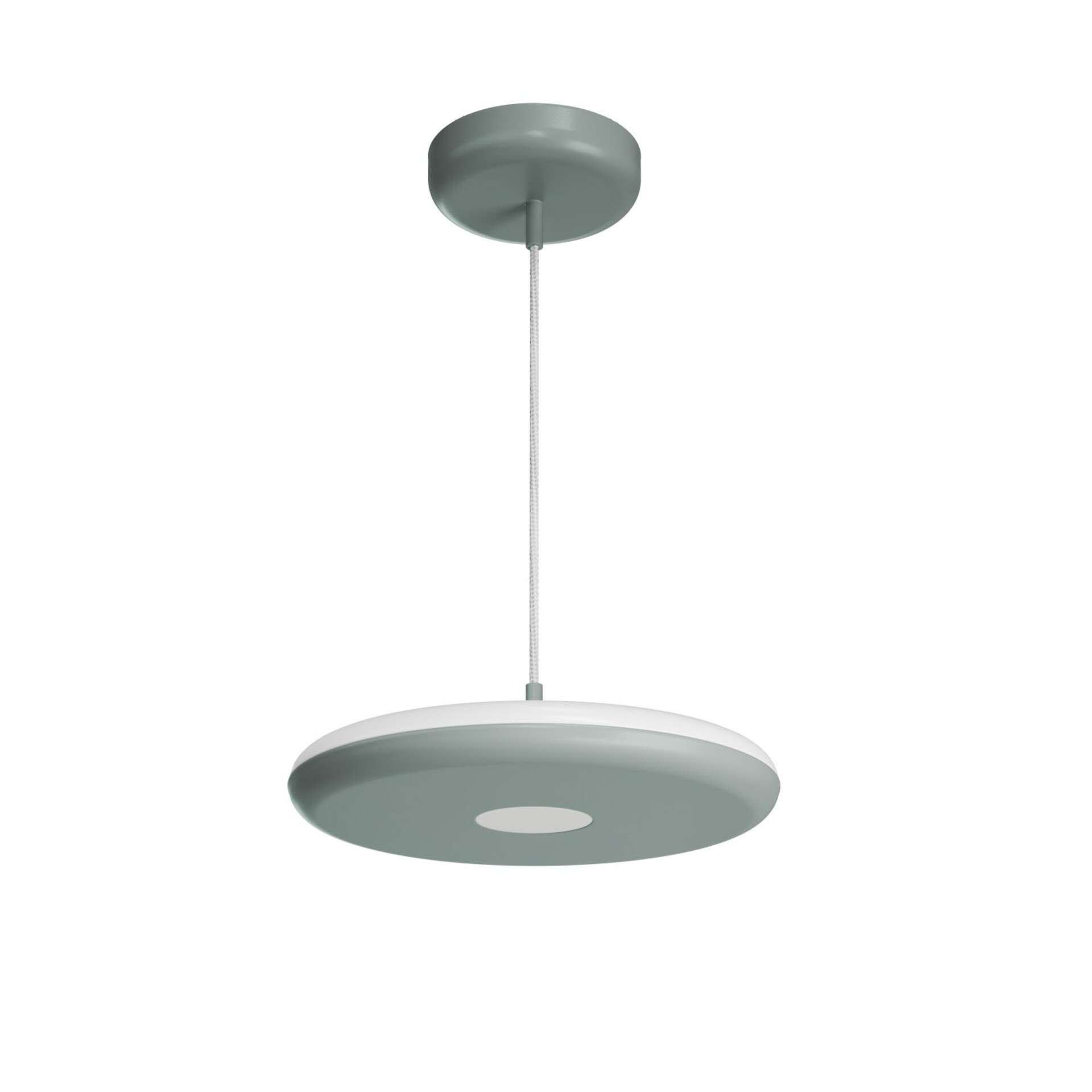 OSMONT ZET60576 ZETA ST1 PF závěsné plastové svítidlo šedá / bílá IP40 4000 K 31W LED