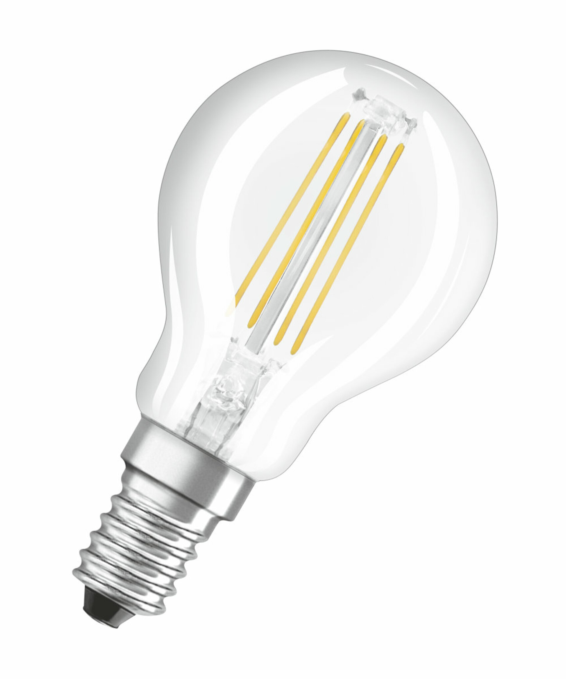 Levně LEDVANCE OSRAM LED VALUE CL P FIL 40 non-dim 4W/827 E14