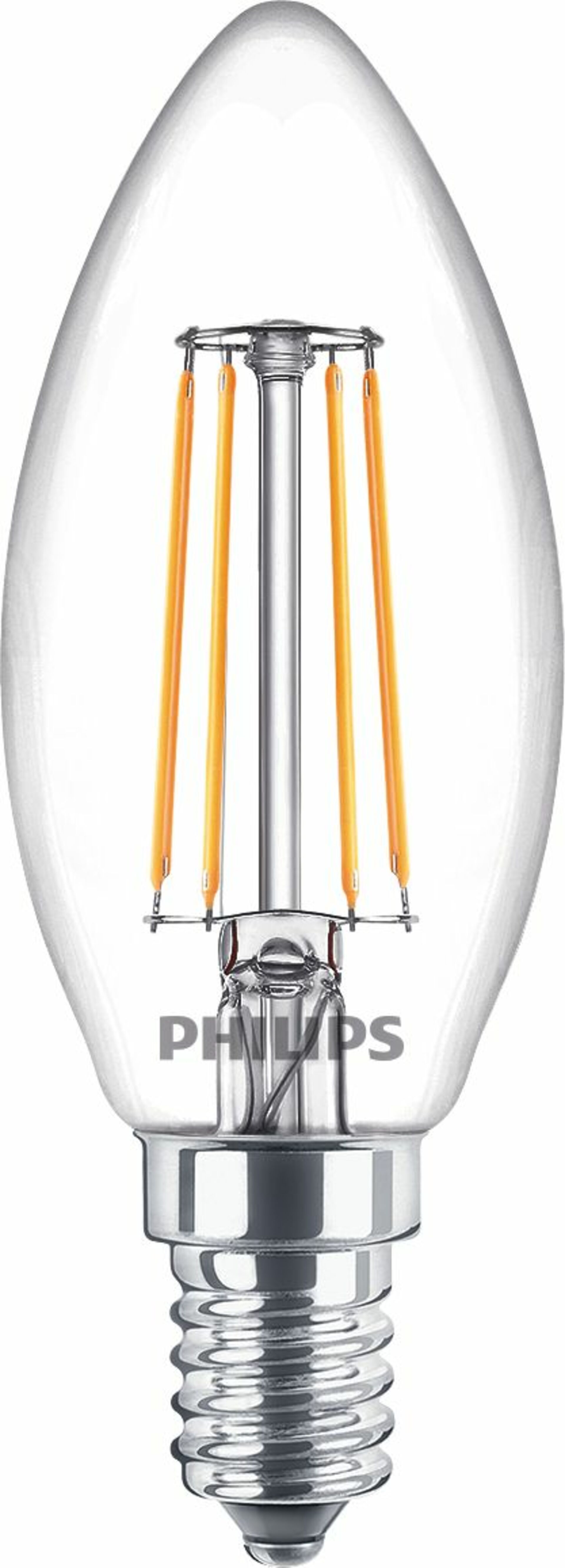 Levně Philips CorePro LEDCandle ND 4.3-40W E14 840 B35 CLEAR GLASS
