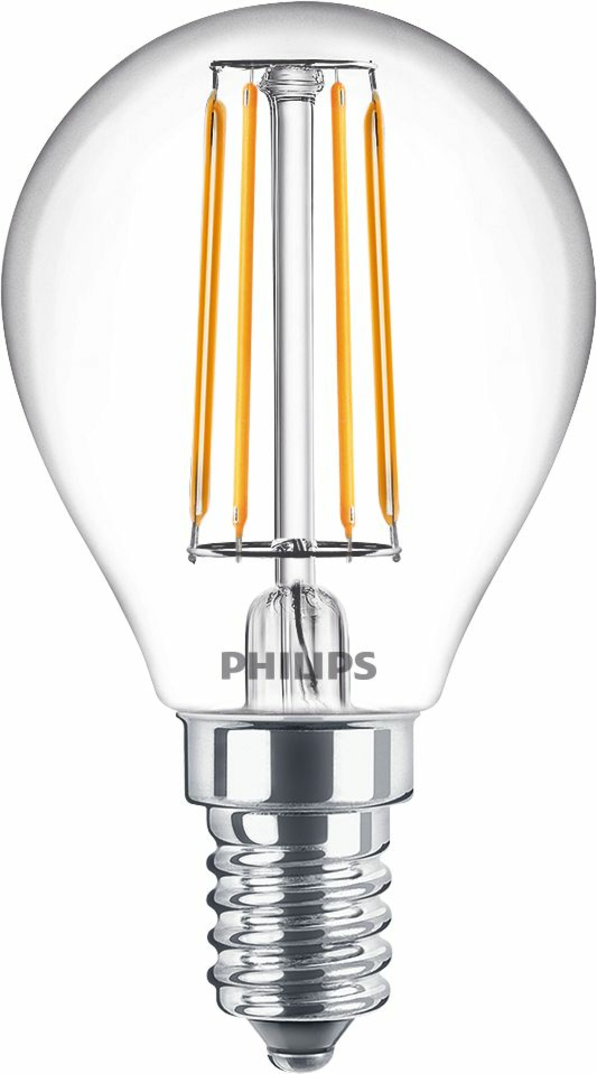 Philips CorePro LEDLuster ND 4.3-40W E14 840 P45 CLEAR GLASS