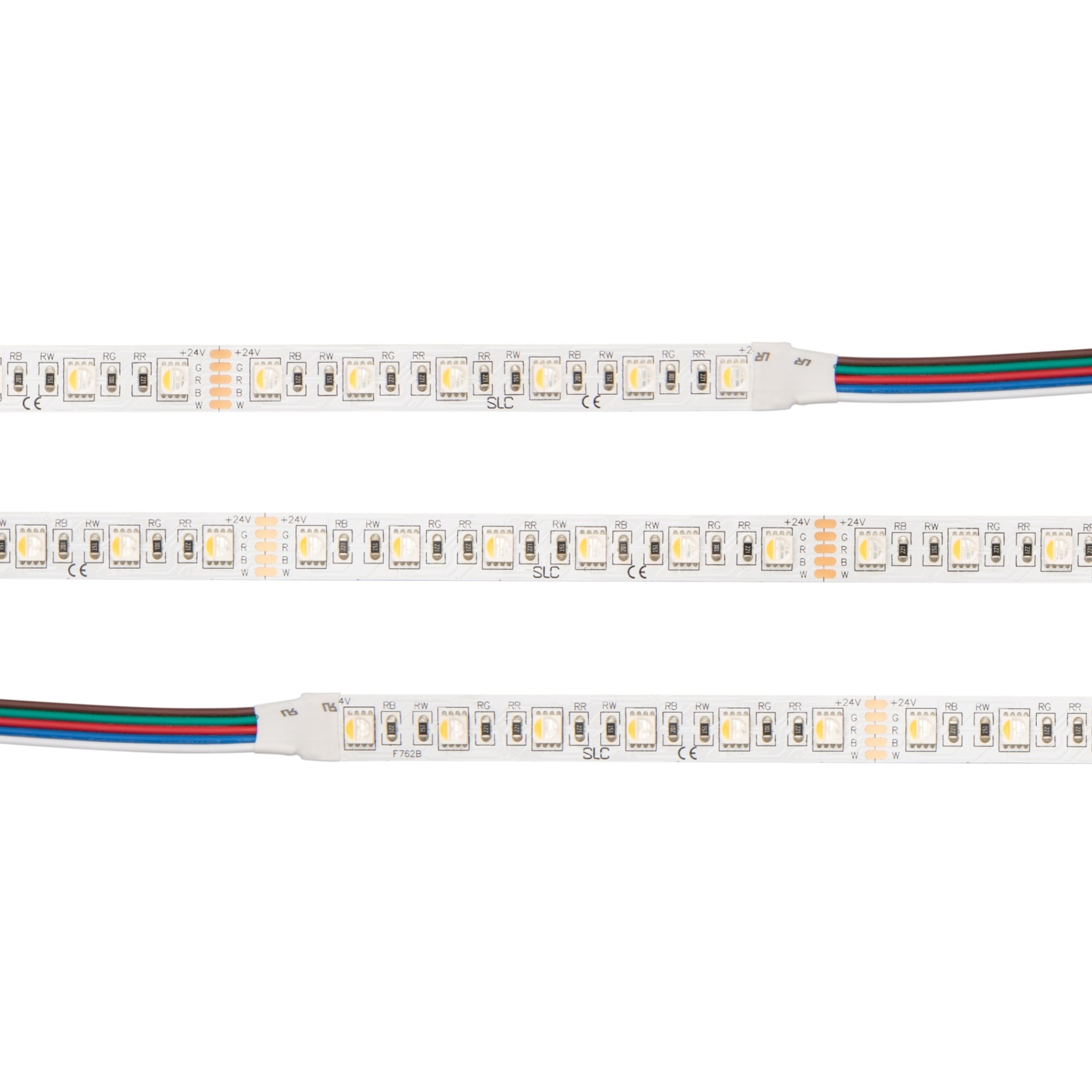 LED pásek SLC LED STRIP RGBW CV 60 5M 12MM 14,4W 580LM RGB/830 IP20