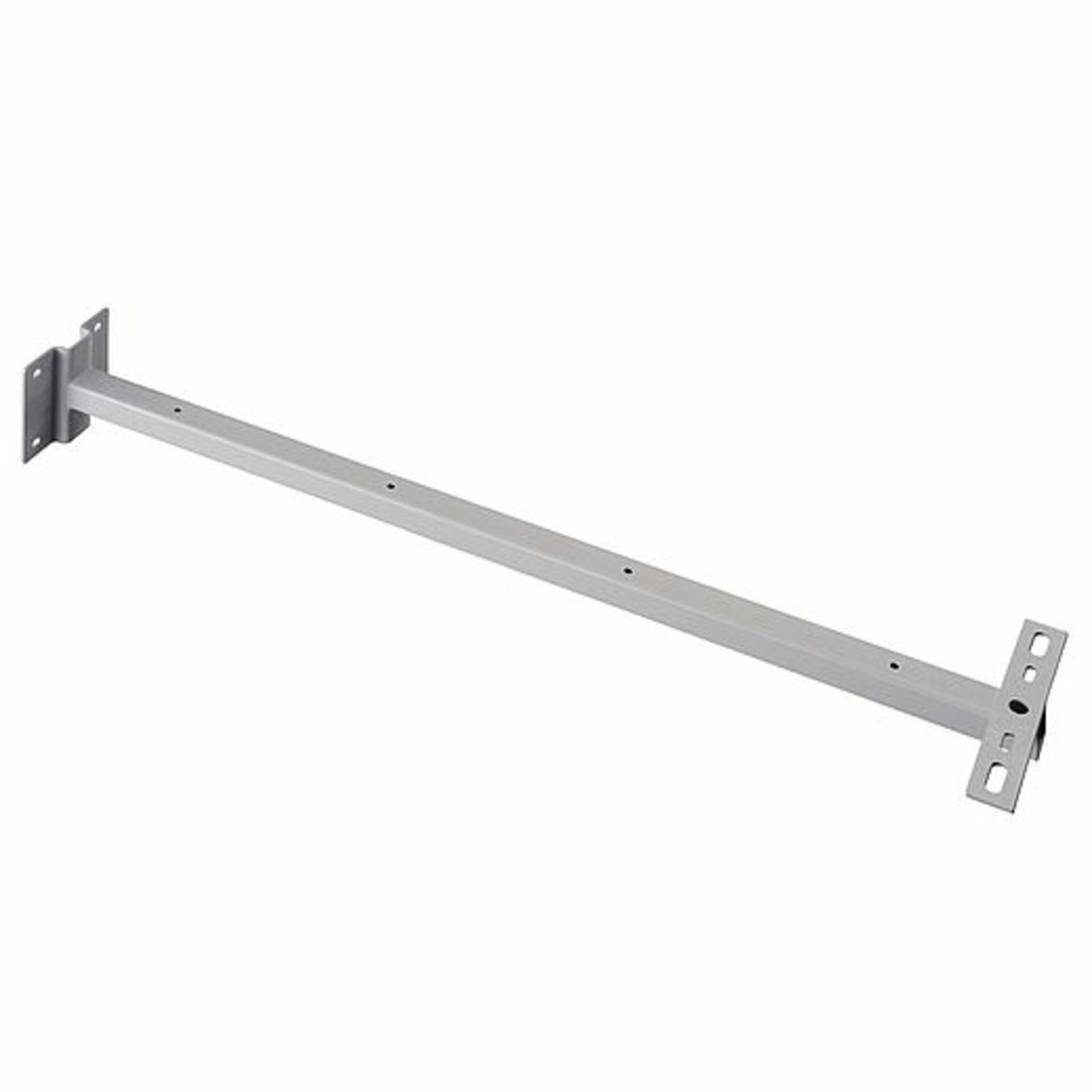 SLV BIG WHITE NÁSTĚNNÝ DRŽÁK, pro OUTDOOR BEAM a MILOX, stříbrná, 80 cm 234354