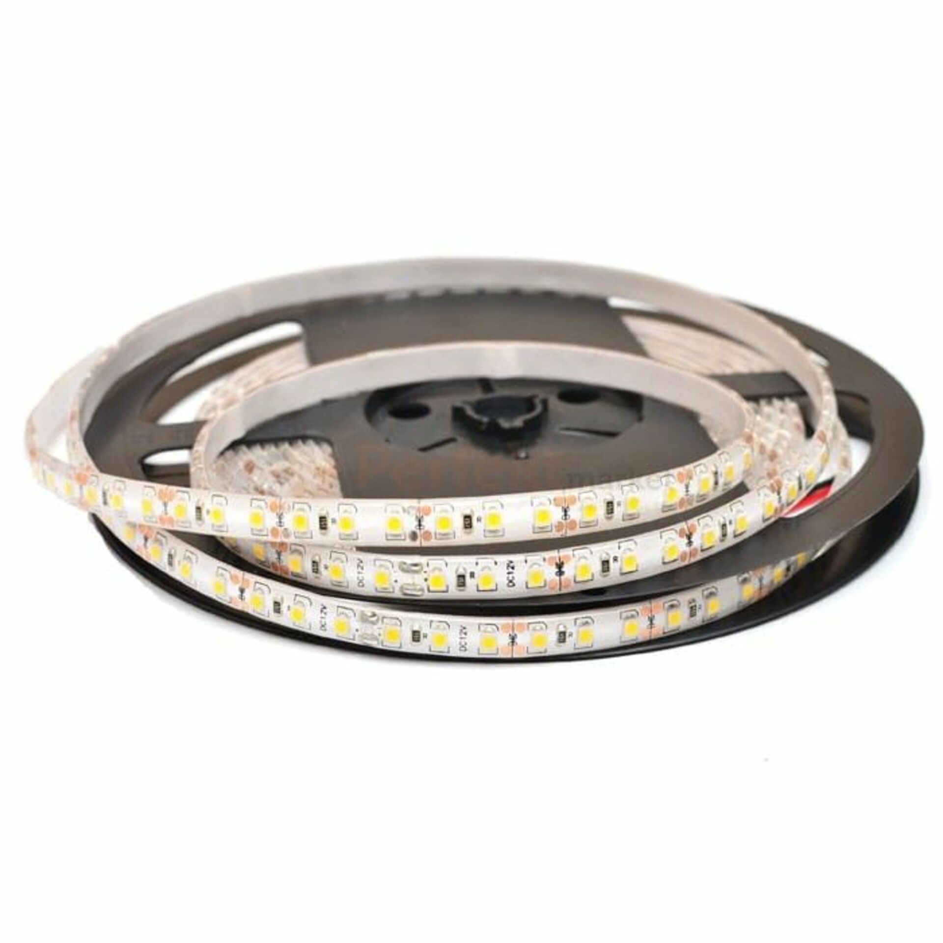 Schmachtl McLED LED pásek SMD2835 teple bílá, DC12V, IP54, 10mm, bílý PCB pásek, 120 led/metr 121.359.10.0