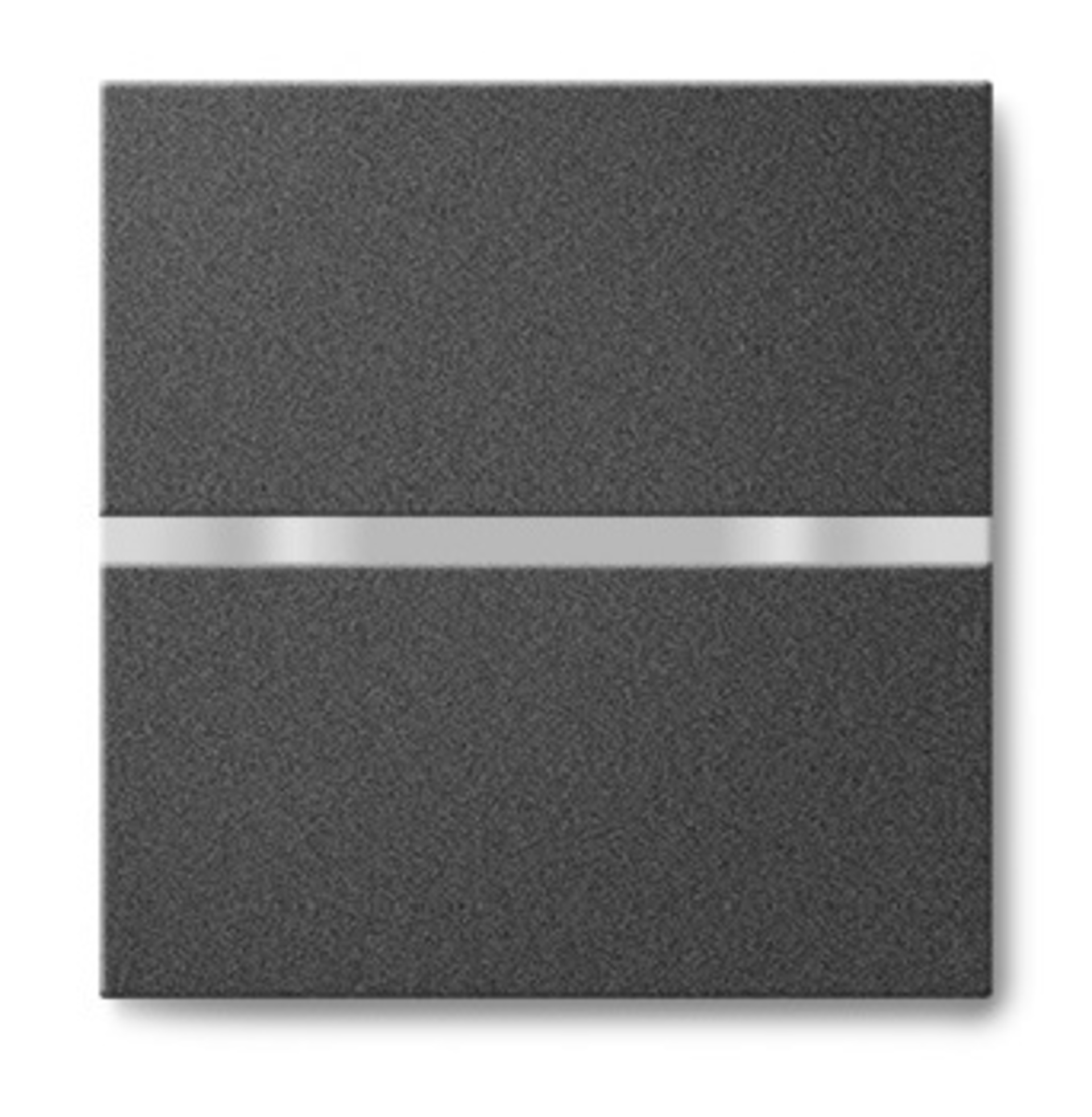 Levně Mivvy LED vestavné nástěnné svítidlo SOLO BLACK B 80x80x25mm 1-3W/3000K SOLB3W3KB