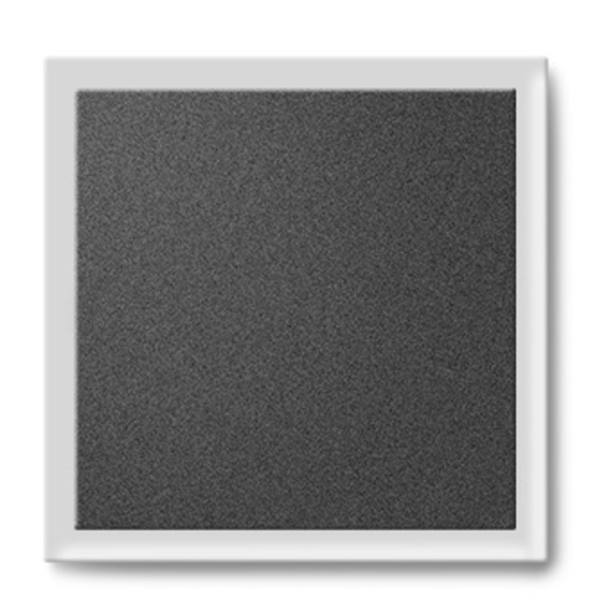 Levně Mivvy LED vestavné nástěnné svítidlo SOLO BLACK C 80x80x25mm 1-3W/3000K SOLC3W3KB