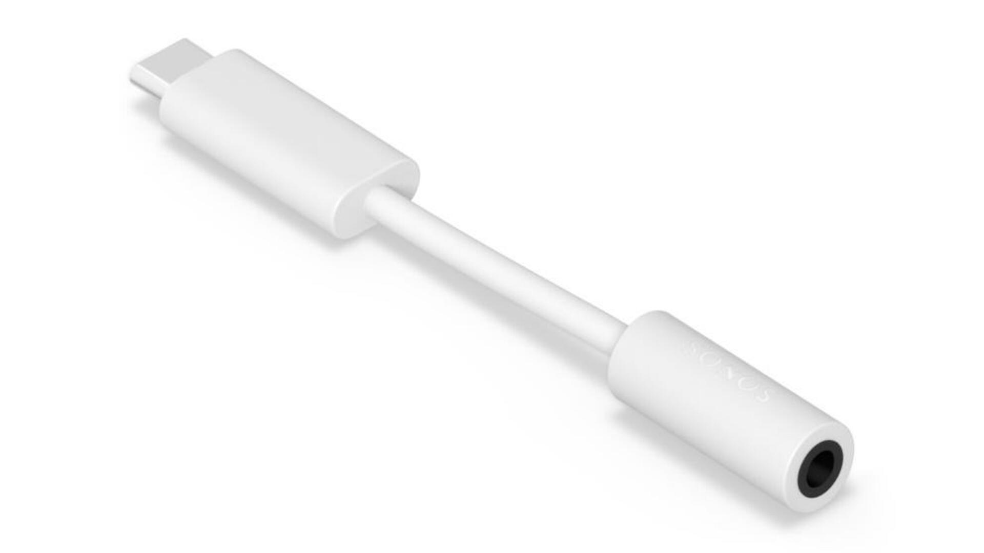 Levně Sonos Line-In Adapter bílý