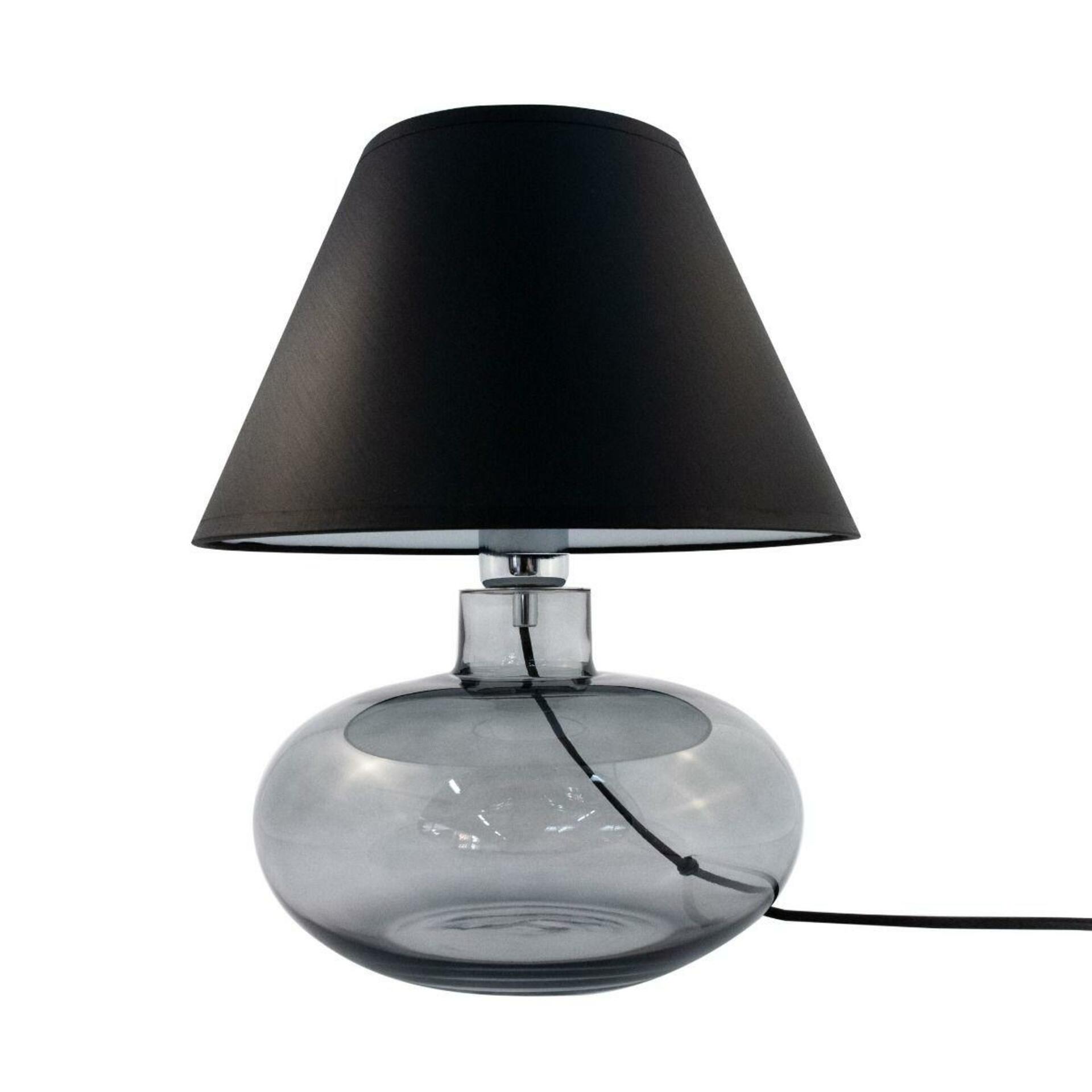 ZUMALINE Stolní lampa MERSIN GRAFIT 5516BK