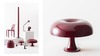 Artemide stolní lampa Nessino 20 W E14 bílá