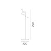 Artemide stolní lampa Mezzachimera E27 Design Collection 27 W 220-240 V