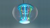 Artemide závěsné svítidlo Spectral Light LED 36,4 W + RGB, 3000K, stmívatelné
