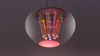 Artemide závěsné svítidlo Spectral Light LED 36,4 W + RGB, 3000K, stmívatelné