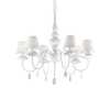 Ideal Lux BLANCHE SP6 SVÍTIDLO ZÁVĚSNÉ 035581