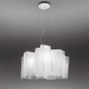 Artemide závěsné svítidlo Logico 3x120° Silk, E27, 3x max 12 W