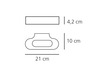 Artemide nástěnné svítidlo Talo 20 W 2700K stmívatelné chrom