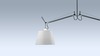 Artemide závěsné svítidlo Tolomeo Basculante Due Bracci E27 max 2x21 W bez stínítka