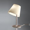 Artemide stolní lampa Melampo Notte E14 max 6 W bronz Ecrù