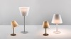 Artemide stolní lampa Melampo Notte E14 max 6 W bronz Ecrù