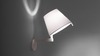 Artemide nástěnné svítidlo Melampo Wall E14 bronz ecrù 220-240 V max 6 W