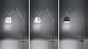 Artemide stolní LED lampa Tolomeo Mega 31 W 220-240 V 3000K stmívatelná tělo hliník bez stínítka a základny