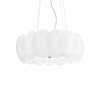 Ideal Lux OVALINO SP8 BIANCO SVÍTIDLO ZÁVĚSNÉ 090481