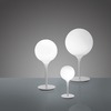 Artemide stolní lampa Castore 14 E14 max 6 W bílá