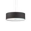 Ideal Lux WOODY SP5 NERO 105628