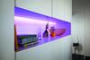 Philips 70101/31/P6 Lightstrip LED pásek 2m 1x8W 180lm RGB krokové stmívání IP20, transparentní