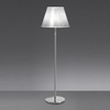 Artemide stojací lampa Choose Mega Floor E27 bílá/chrom