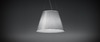 Artemide stojací lampa Choose Mega Floor E27 52 W 220-240 V pergamen/chrom