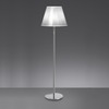 Artemide stojací lampa Choose Floor 24 W E27 bílá/chrom
